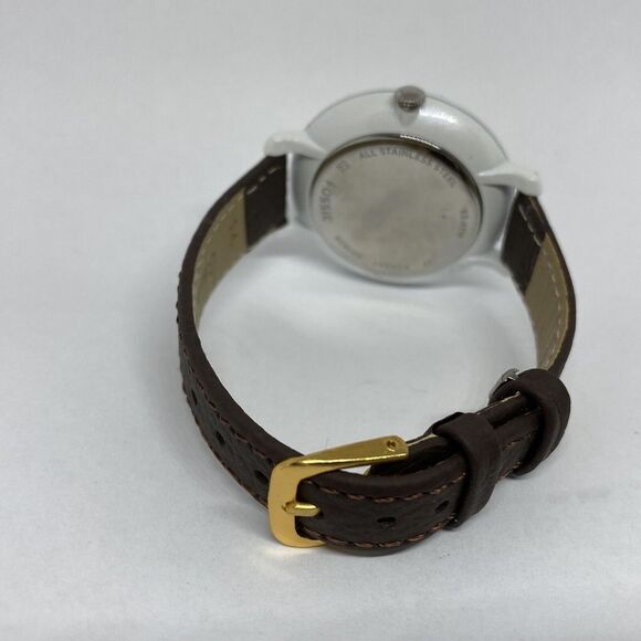 Fossil Jacqueline ES4397 Women's Brown Leather Analog Dial Quartz Watch UC118 - Picture 10 of 12